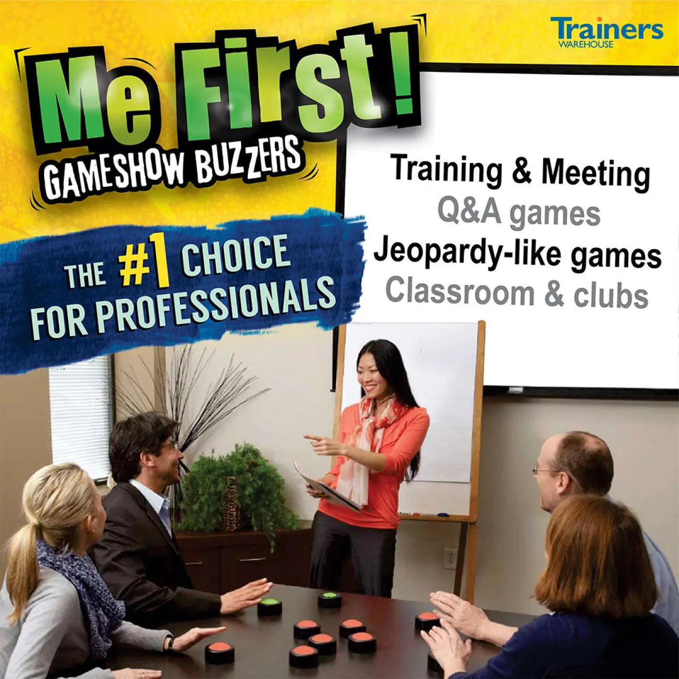 Me First Game Show Buzzers - Version 4